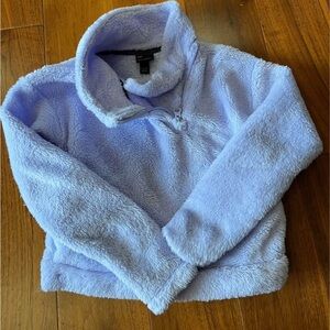 All in Motion Lavender Fleece Pullover- size 6/6x